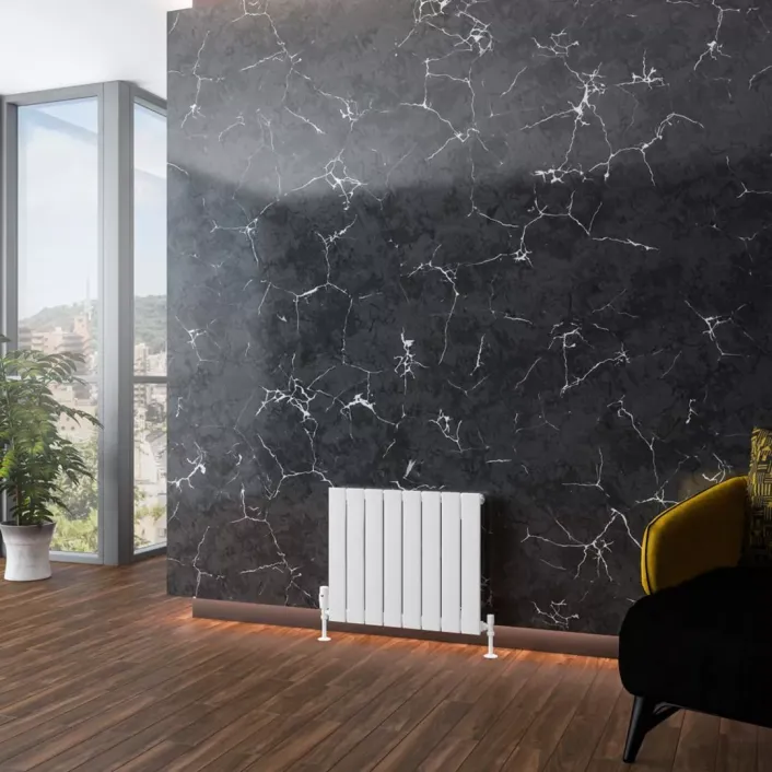 Eastbrook Addington Aluminium 500 x 588 Radiator Type10 Gloss White