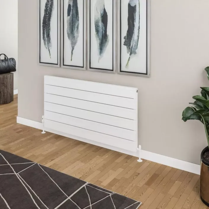 Eastbrook Berkeley 603 x 1200 Aluminium Radiator Matt White