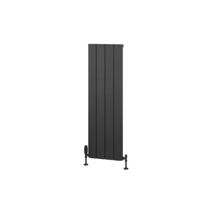 Eastbrook Withington 1200 x 375 Aluminium Radiator Matt Anthracite
