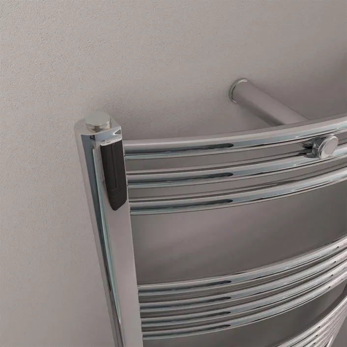 Eastbrook Wendover Curved Multirail 1200 x 750 Chrome