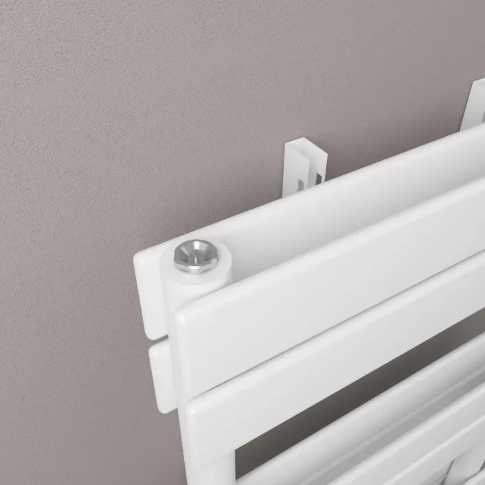 Eastbrook Addington II Towel Rail 1110 x 500 Type20 Gloss White