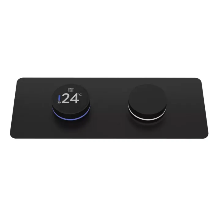 Eastbrook Denali Digital Shower Valve - Matt Black