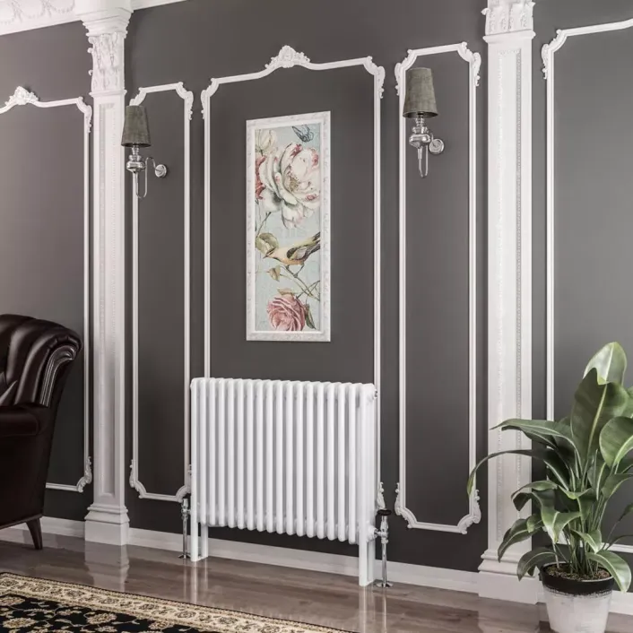 Eastbrook Imperia 3 Column Radiator 600 x 830mm Gloss White