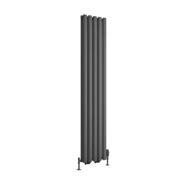 Eastbrook Tunstall Double 1800 x 350 Radiator Matt Anthracite