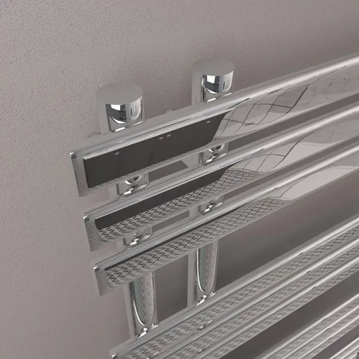 Eastbrook Loddon Dry Element Towel Rail 800 x 600 Chrome