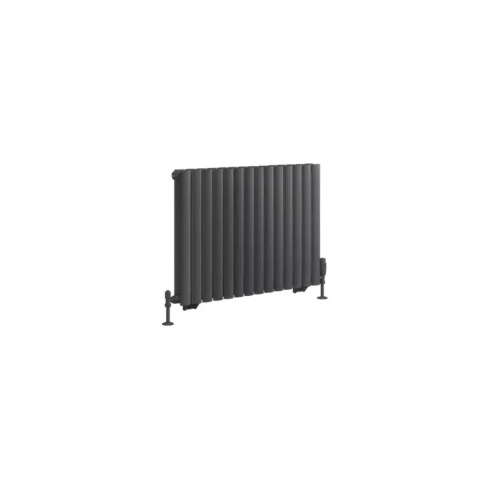 Eastbrook Tunstall Double 600 x 825 Radiator Matt Anthracite