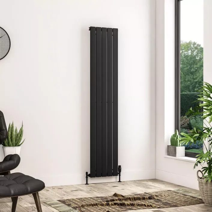 Eastbrook Addington II Radiator 1800 x 374 Type10 Matt Black