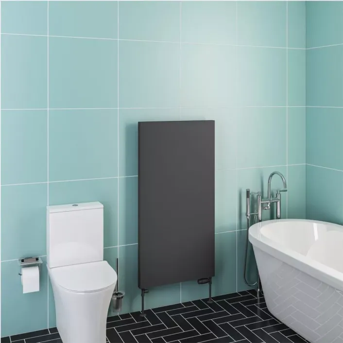 Eastbrook Wingrave 1200 x 610 Flat Panel Radiator Matt Anthracite