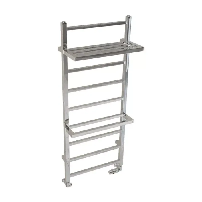 Eastbrook Launton Designer Towel Rail 1200x500mm Chrome