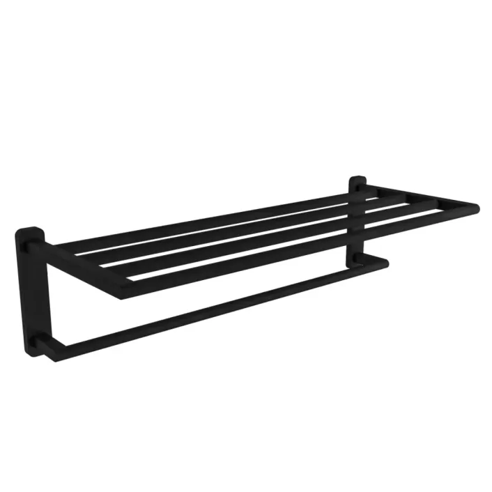 Eastbrook Asti Towel Shelf - Matt Black