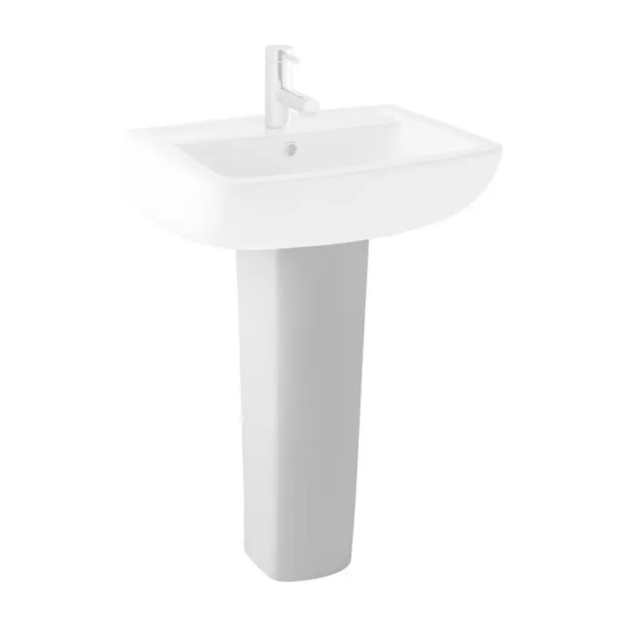Eastbrook Andelle Full Pedestal - White