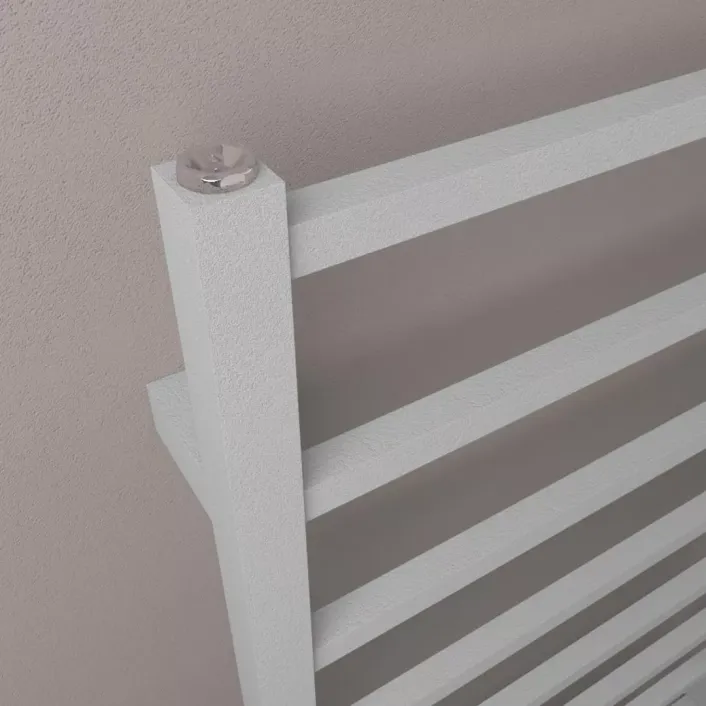 Eastbrook Tuscan Square Towel Rail 800 x 500 Matt Grey