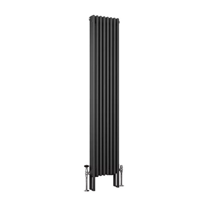 Eastbrook Imperia 3 Column Radiator 1800 x 380mm Matt Anthracite