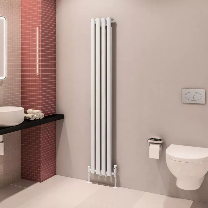 Eastbrook Tunstall 1800 x 280 Radiator Matt White