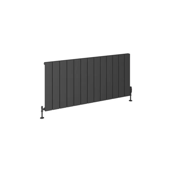 Eastbrook Rosano 600 x 1230 Aluminium Radiator Matt Anthracite