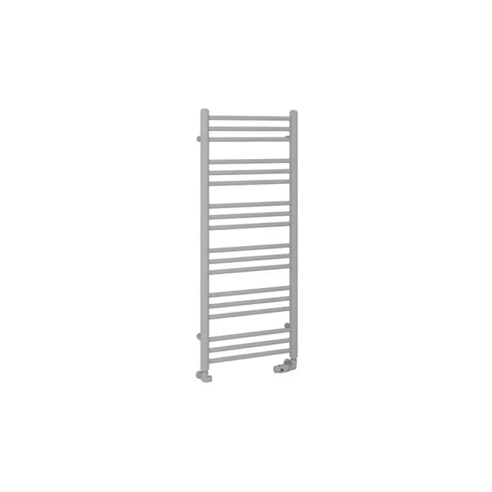Eastbrook Corinium Round 1200 x 500 Towel Rail Matt Grey