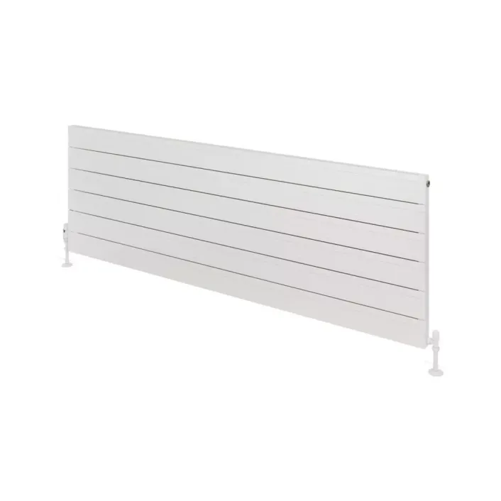 Eastbrook Berkeley 603 x 1800 Aluminium Radiator Matt White