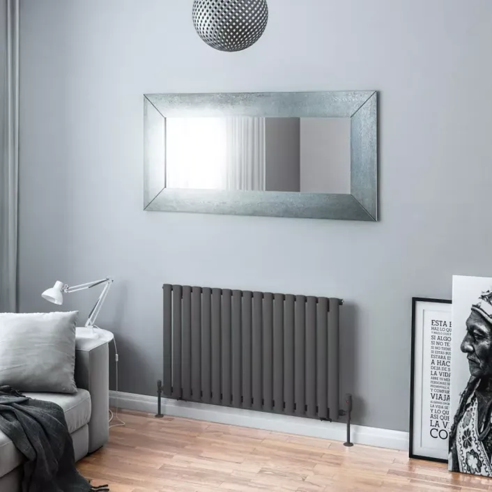 Eastbrook Tunstall 600 x 1002 Radiator Matt Anthracite