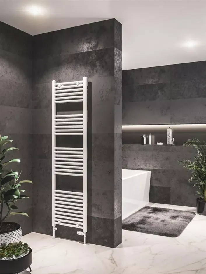 Eastbrook Westward 1800 x 500 Straight Multirail Gloss White