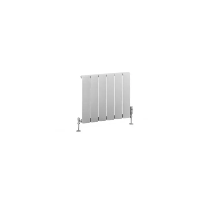Eastbrook Malmesbury 500 x 565 Aluminium Radiator Matt White