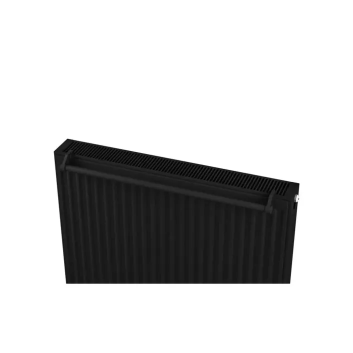 Eastbrook Compact Pan.Rad. T.Hanger 690mm. for 800mm. Rad Black