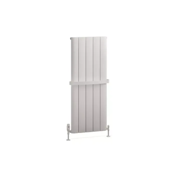Eastbrook Withington 1200 x 470 Aluminium Radiator Matt White