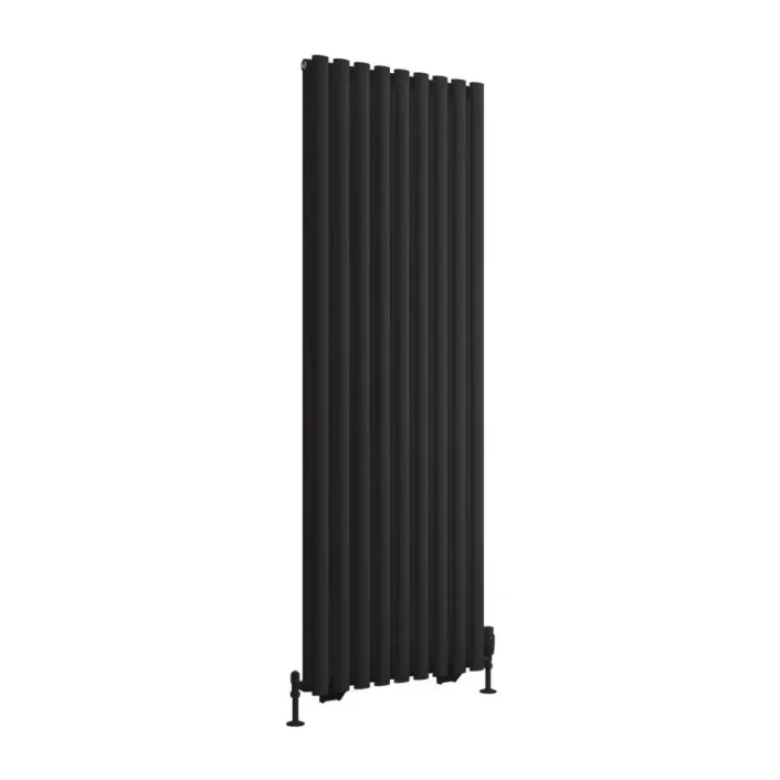 Eastbrook Tunstall Double 1800 x 630 Radiator Matt Black