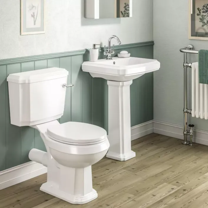 Eastbrook Ashcombe WC Pan White