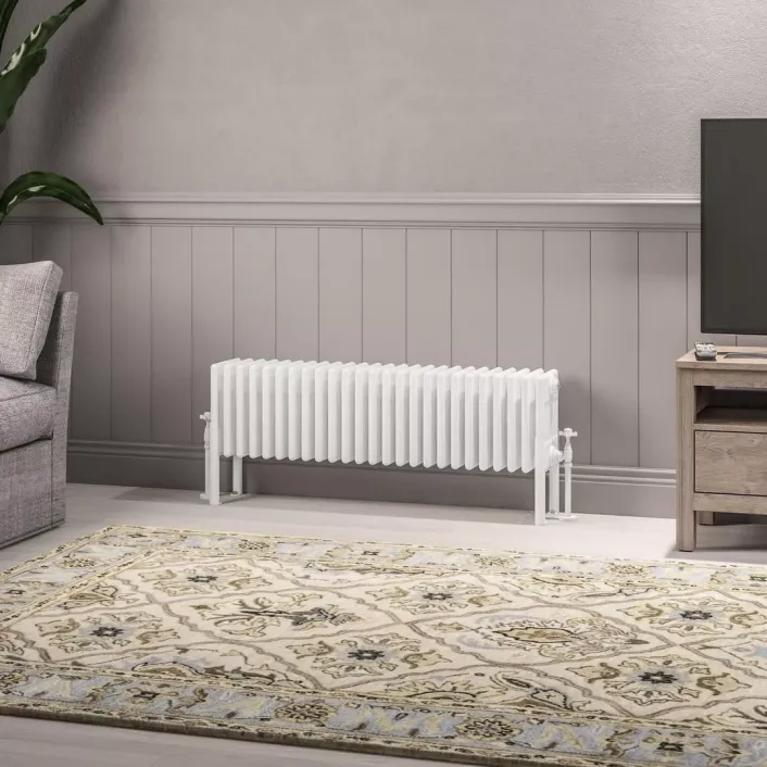 Eastbrook Imperia 6 Column Radiator 300 x 1145mm Gloss White