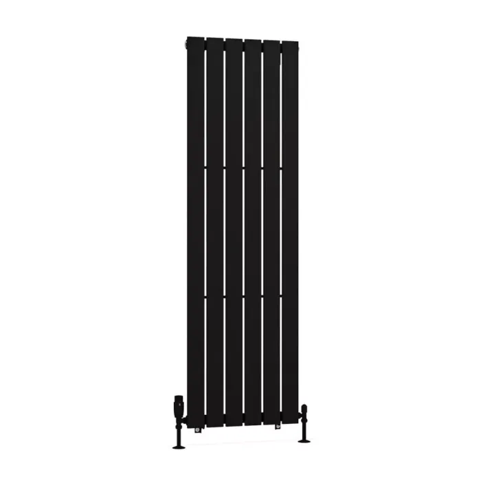 Eastbrook Warrington 1500 x 452 Radiator Type10 Matt Black