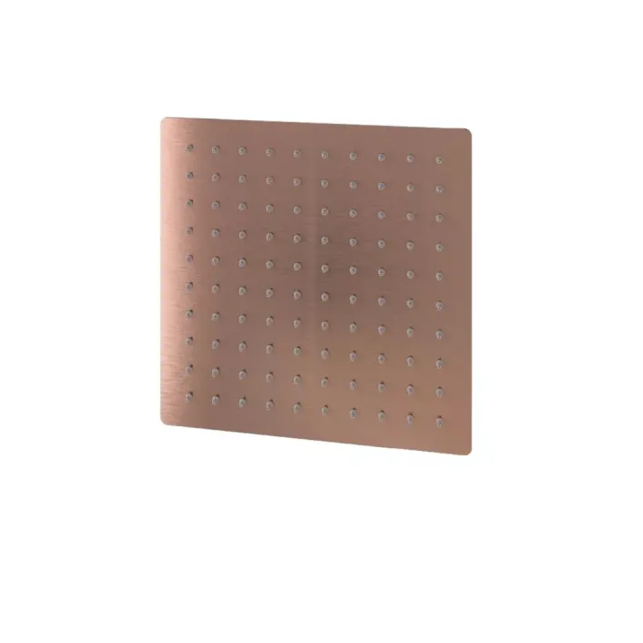 Eastbrook Modern Square Shower Head - Brushed Bronze