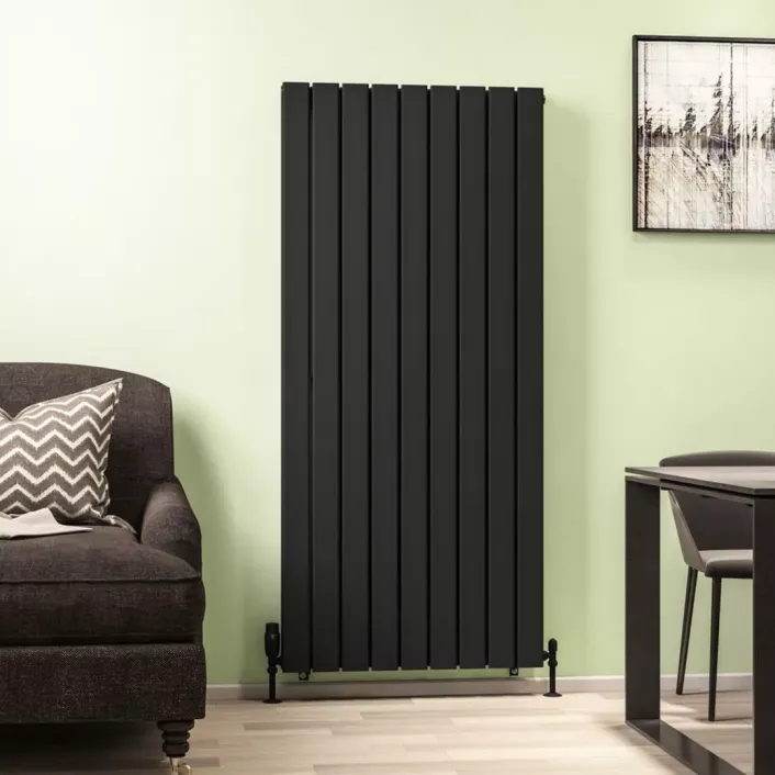 Eastbrook Warrington 1500 x 684 Radiator Type20 Matt Black