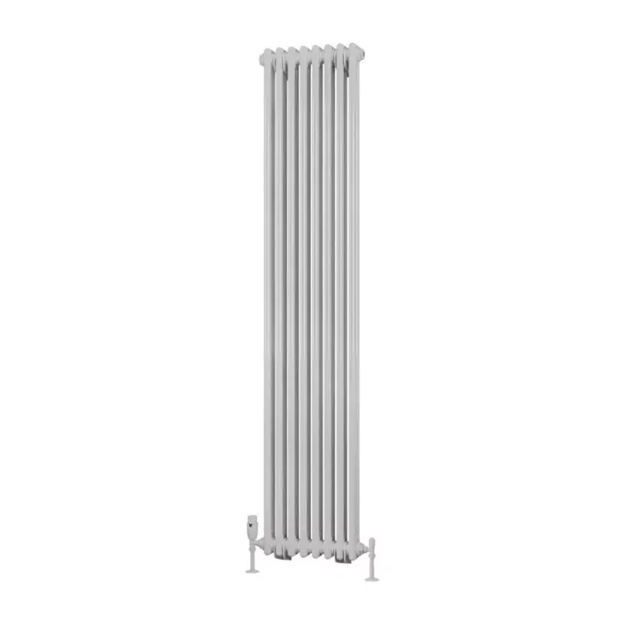 Eastbrook Rivassa 2 Column Radiator 1800 x 383mm Gloss White