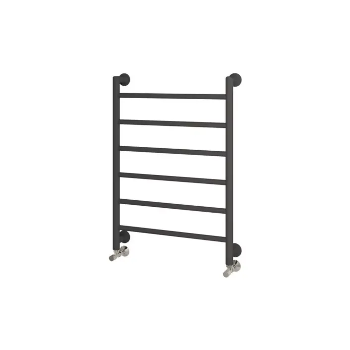 Eastbrook Eshton 800 x 600mm. Towel Rail Matt Anthracite
