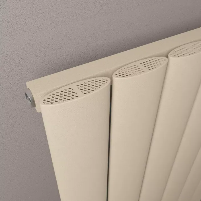 Eastbrook Malmesbury 1800 x 185 Aluminium Radiator Matt Cappuccino