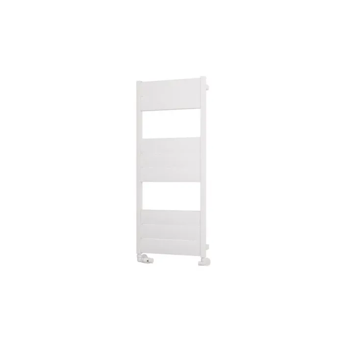 Eastbrook Kingswood Slimline 1220 x 500 Aluminium Towel Rail Matt White
