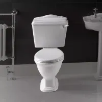 Eastbrook Tamarind Cistern with Fittings and Lever Flush - White