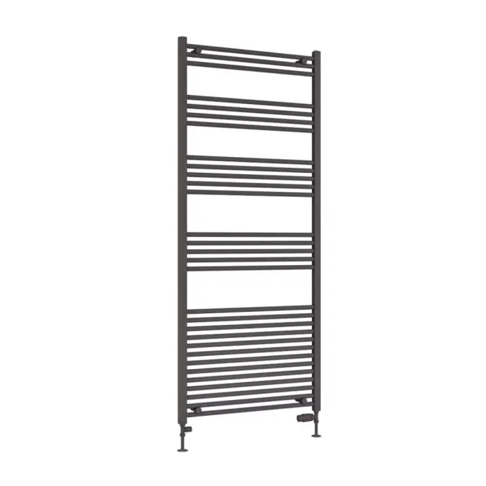 Eastbrook Wendover Straight Multirail 1800 x 750 Matt Anthracite