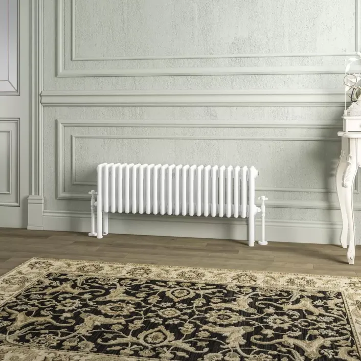 Eastbrook Imperia 4 Column Radiator 300 x 1010mm Gloss White