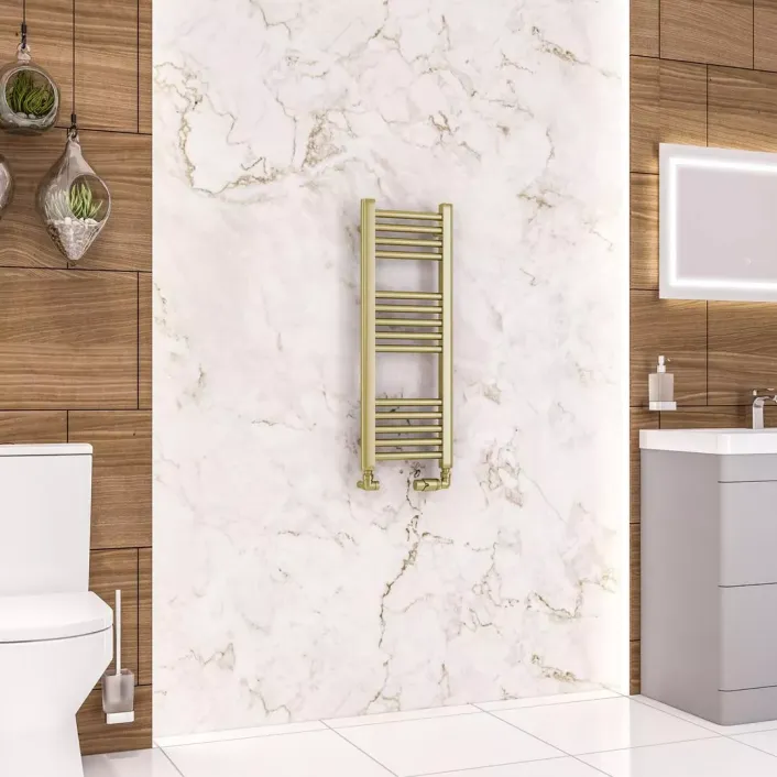 Eastbrook Wendover Straight Multirail 800 x 300 Brushed Brass