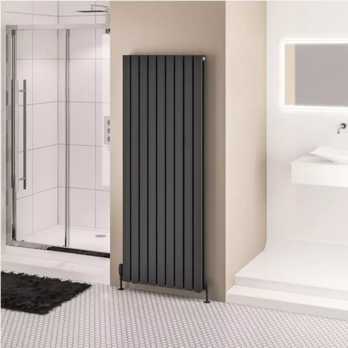 Eastbrook Warrington 1800 x 684 Radiator Type20 Matt Anthracite