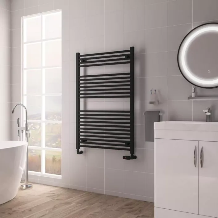 Eastbrook Biava Multirail HV Straight 1118 x 750mm Matt Black