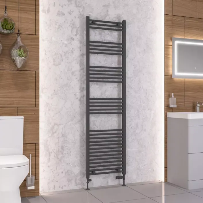 Eastbrook Wendover Straight Multirail 1800 x 500 Matt Anthracite