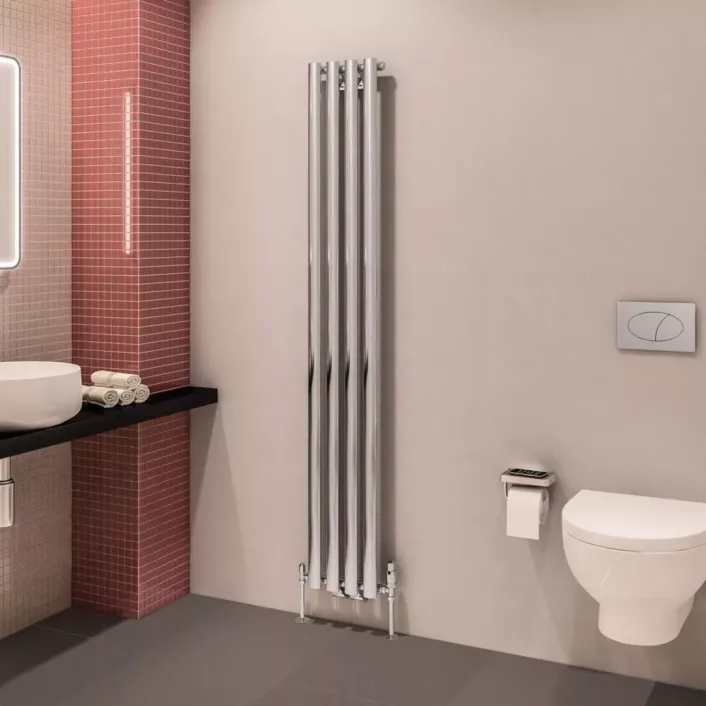 Eastbrook Tunstall 1800 x 280 Radiator Chrome