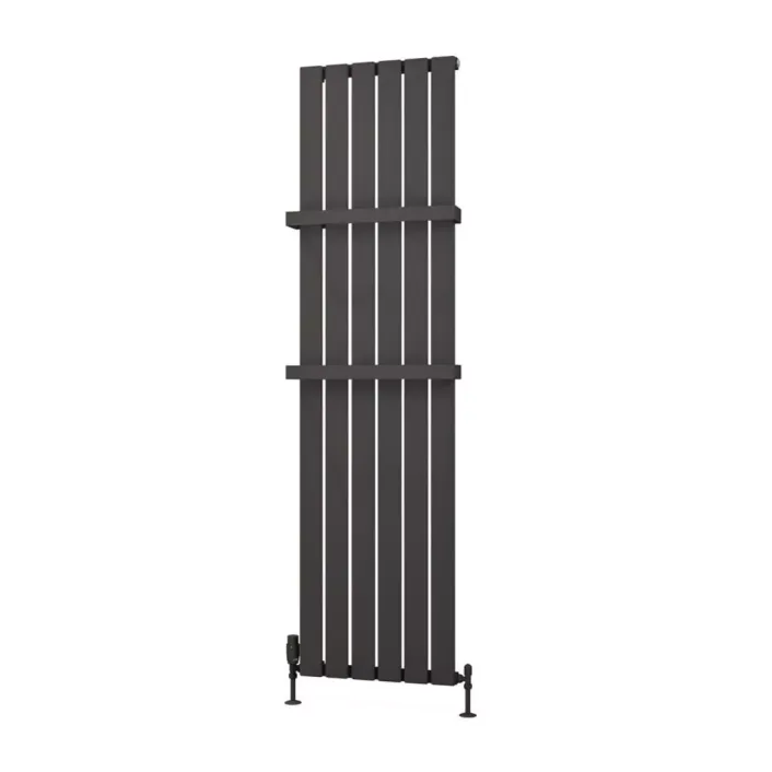 Eastbrook Deddington Vertical 470mm Towel Hanger Matt Anthracite