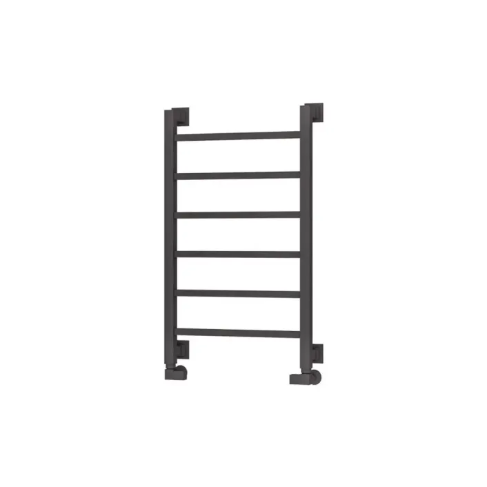 Eastbrook Loxley 800 x 500mm. Towel Rail Matt Anthracite