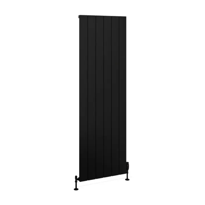 Eastbrook Rosano 1800 x 565 Aluminium Radiator Matt Black