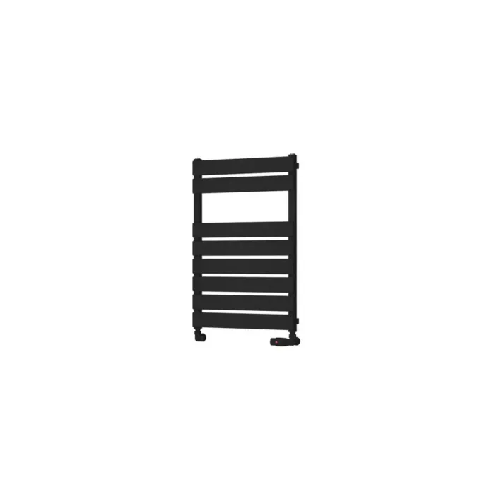 Eastbrook Deddington 800 x 500 Towel Rail Matt Black