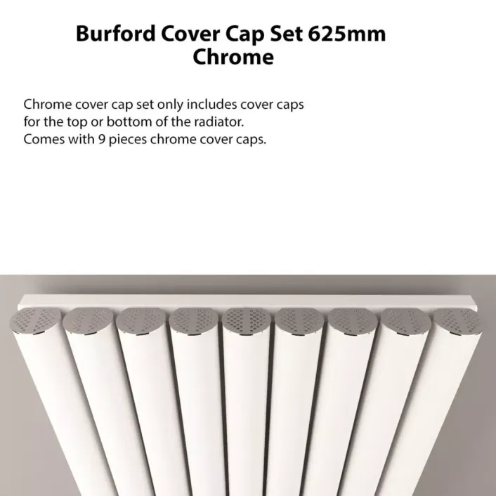 Eastbrook Burford Cover Cap Set 625mm Chrome