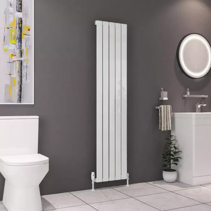 Eastbrook Deddington 1800 x 390 Radiator Gloss White